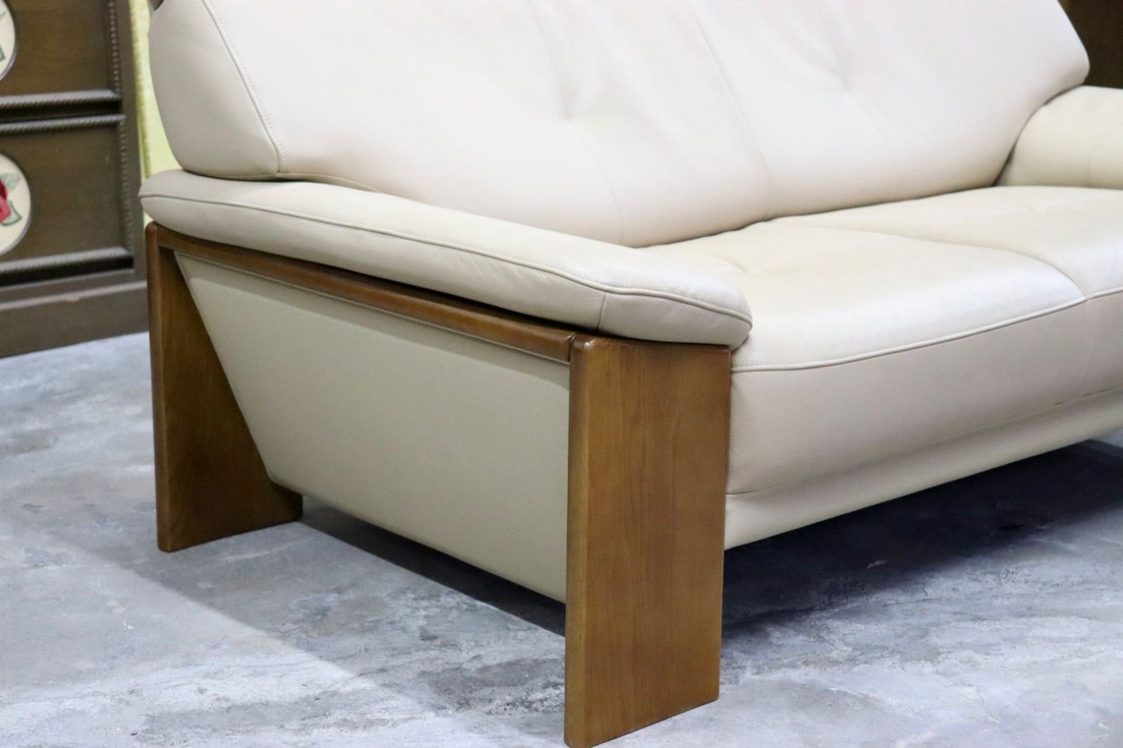 GMIH346○浜本工芸 / HAMAMOTO 2人掛けソファ ラブソファ 長椅子