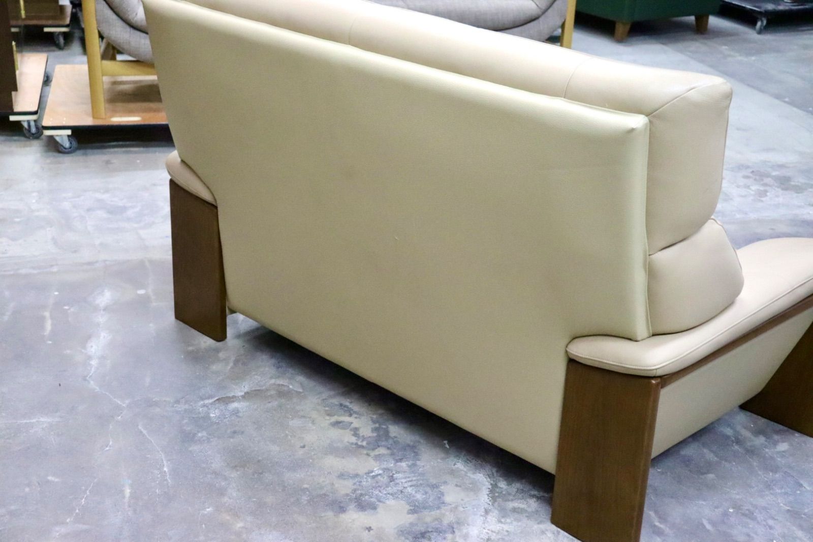 GMIH346○浜本工芸 / HAMAMOTO 2人掛けソファ ラブソファ 長椅子