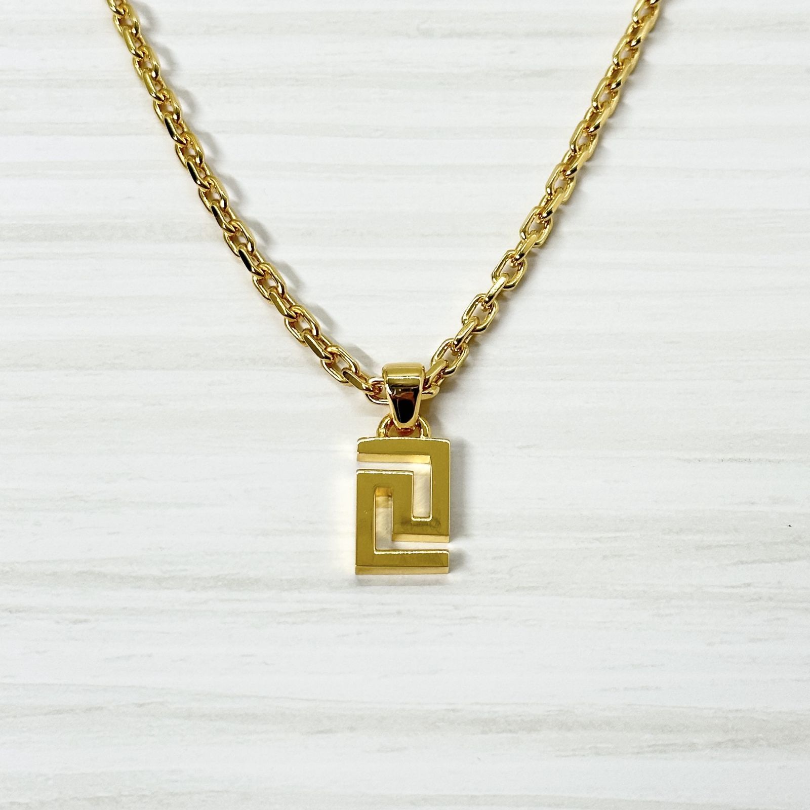 VERSACE ヴェルサーチェ ネックレス GRECA メデューサ グリーク 