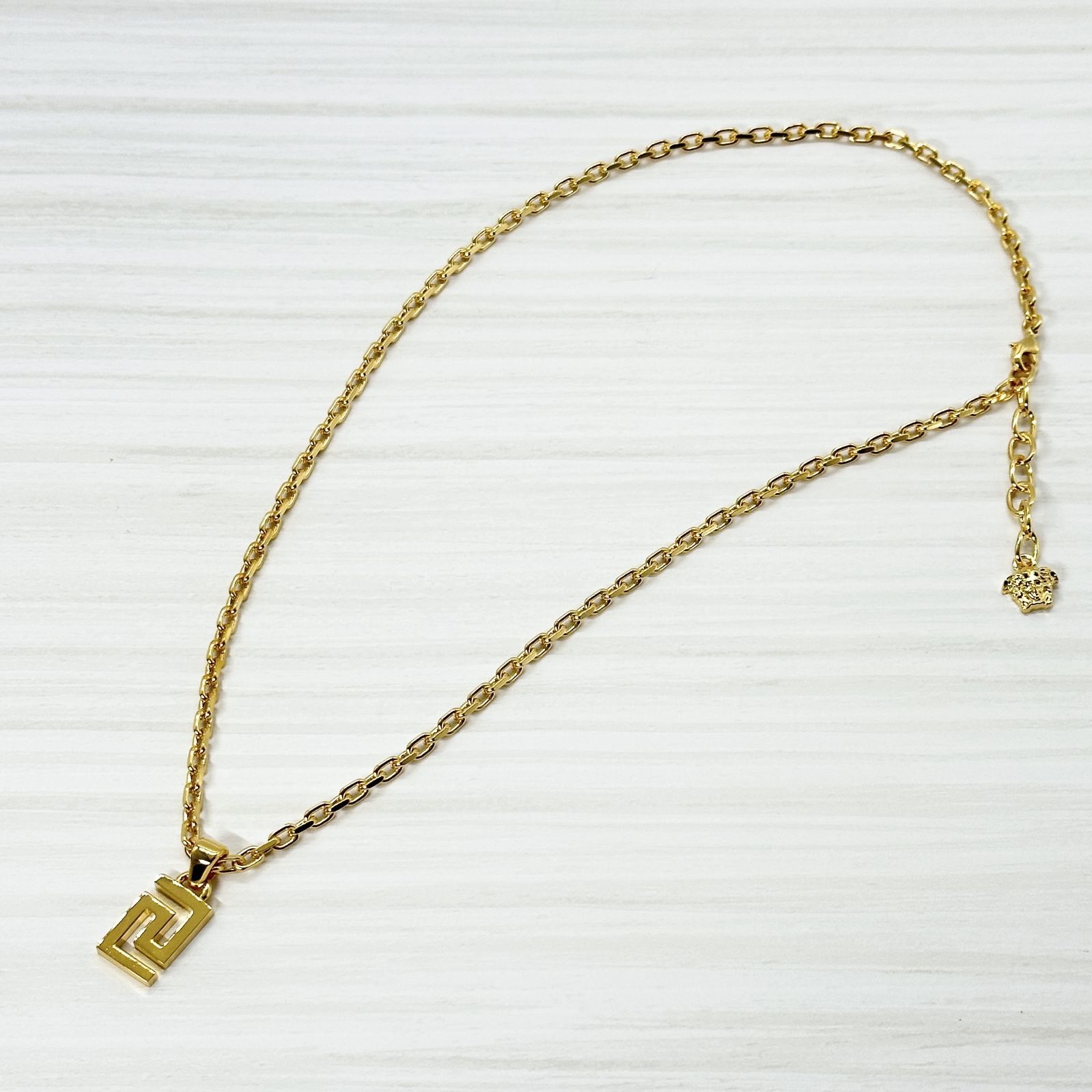 VERSACE ヴェルサーチェ ネックレス GRECA メデューサ グリーク 