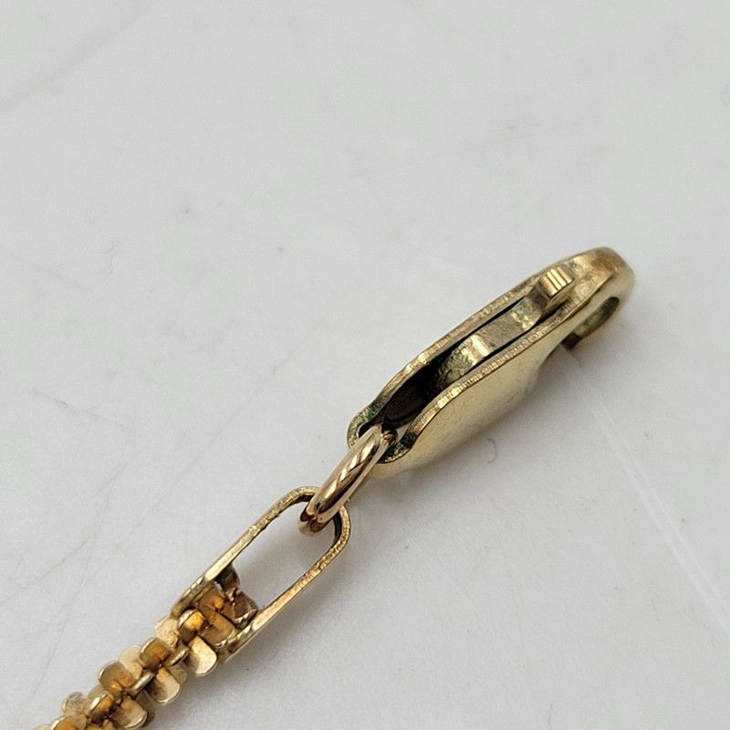 中古品】AVALANCHE アヴァランチ 10KT ツイストスパークルネックレス