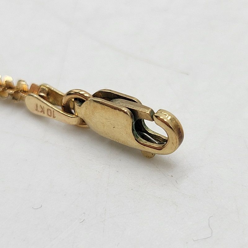中古品】AVALANCHE アヴァランチ 10KT ツイストスパークルネックレス