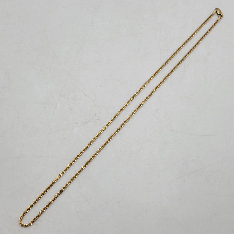 中古品】AVALANCHE アヴァランチ 10KT ツイストスパークルネックレス