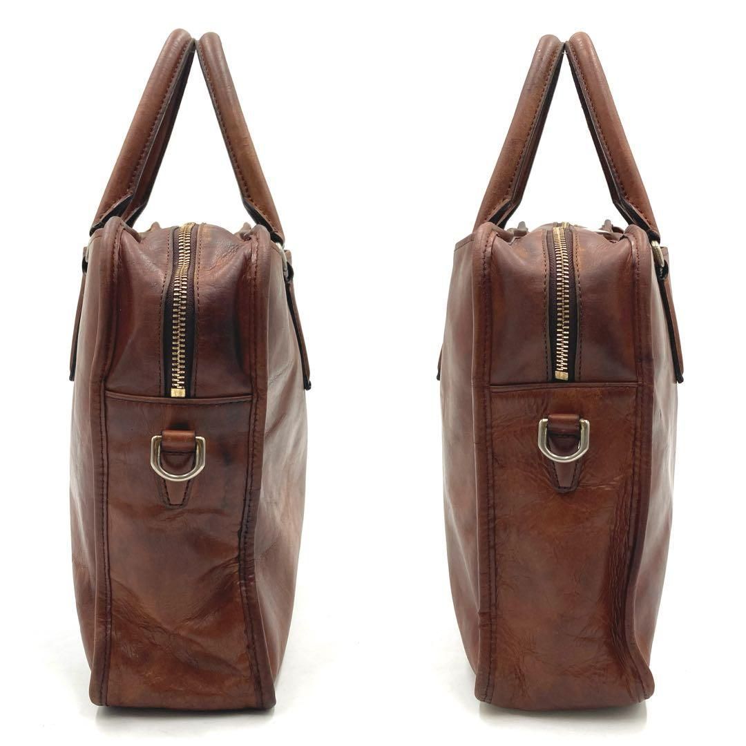 aniary アニアリ ビジネスバッグ 2way ショルダーバッグ レザー 日本製