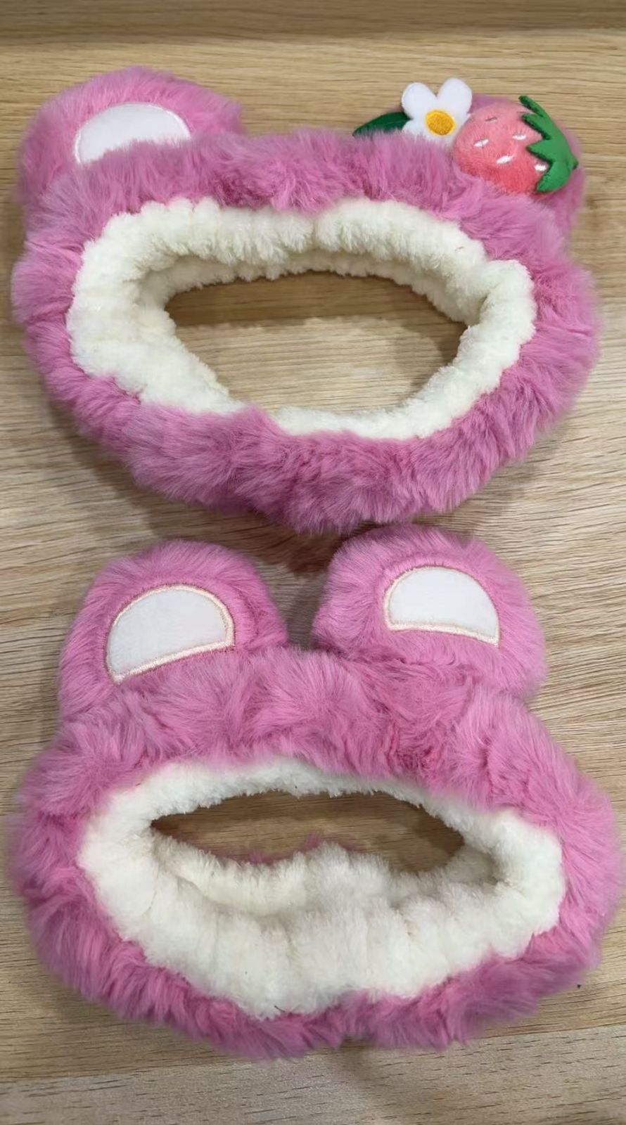 もこもこ ヘアバンド 2個セット ピンク 洗顔用 化粧用 全新 - メルカリ