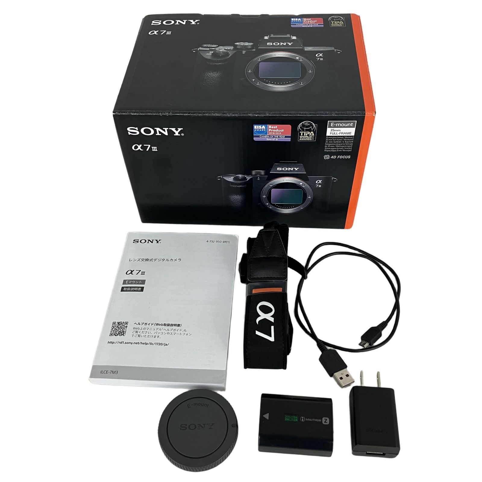 SONY α7III ILCE-7M3 ミラーレス一眼 カメラ ボディ 中古 Y10721254