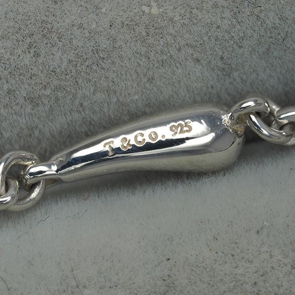 Tiffany & Co. ティアドロップシルバーブレスレット TIFFANY＆CO ティファニー ティアドロップ ブレスレット シルバー SV