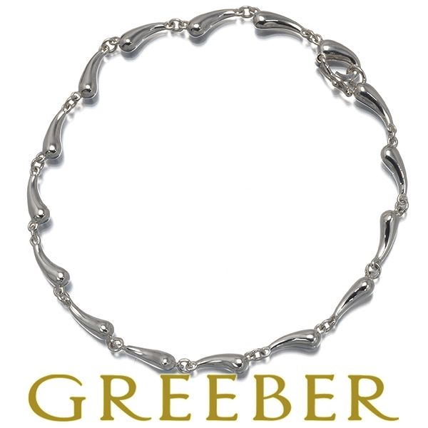 ティファニー　ブレスレット　ティアドロップ　シルバー　雫　連結　レディース ティファニー ブレスレット ティアドロップ シルバー 雫 連結 レディース