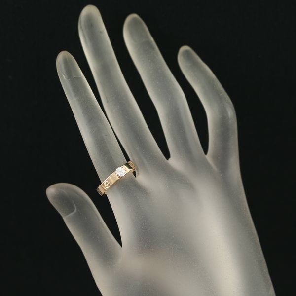カルティエ ミニラブリング ダイヤ ダイヤモンド 0.23ct D VS1