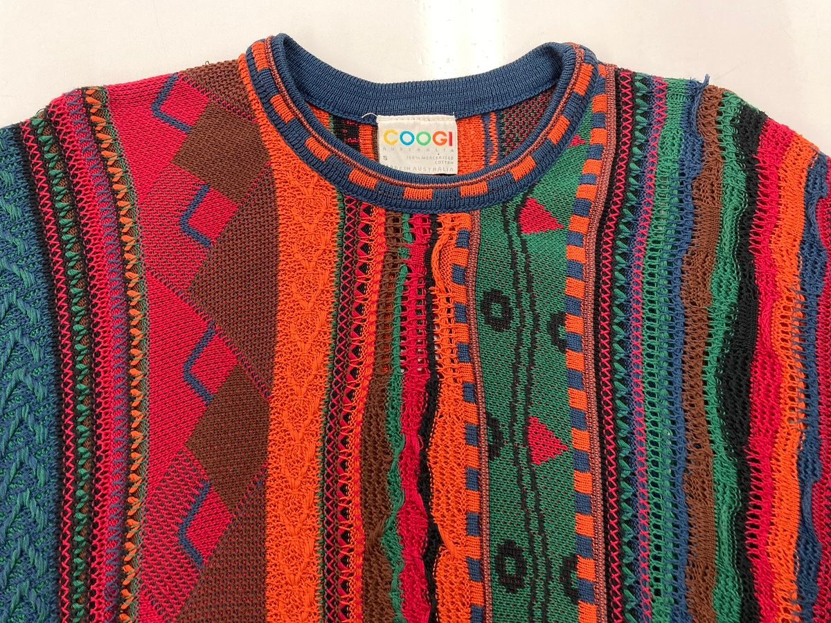 クージー COOGI 3Dニット 立体ニット クレイジーニット クルーネック