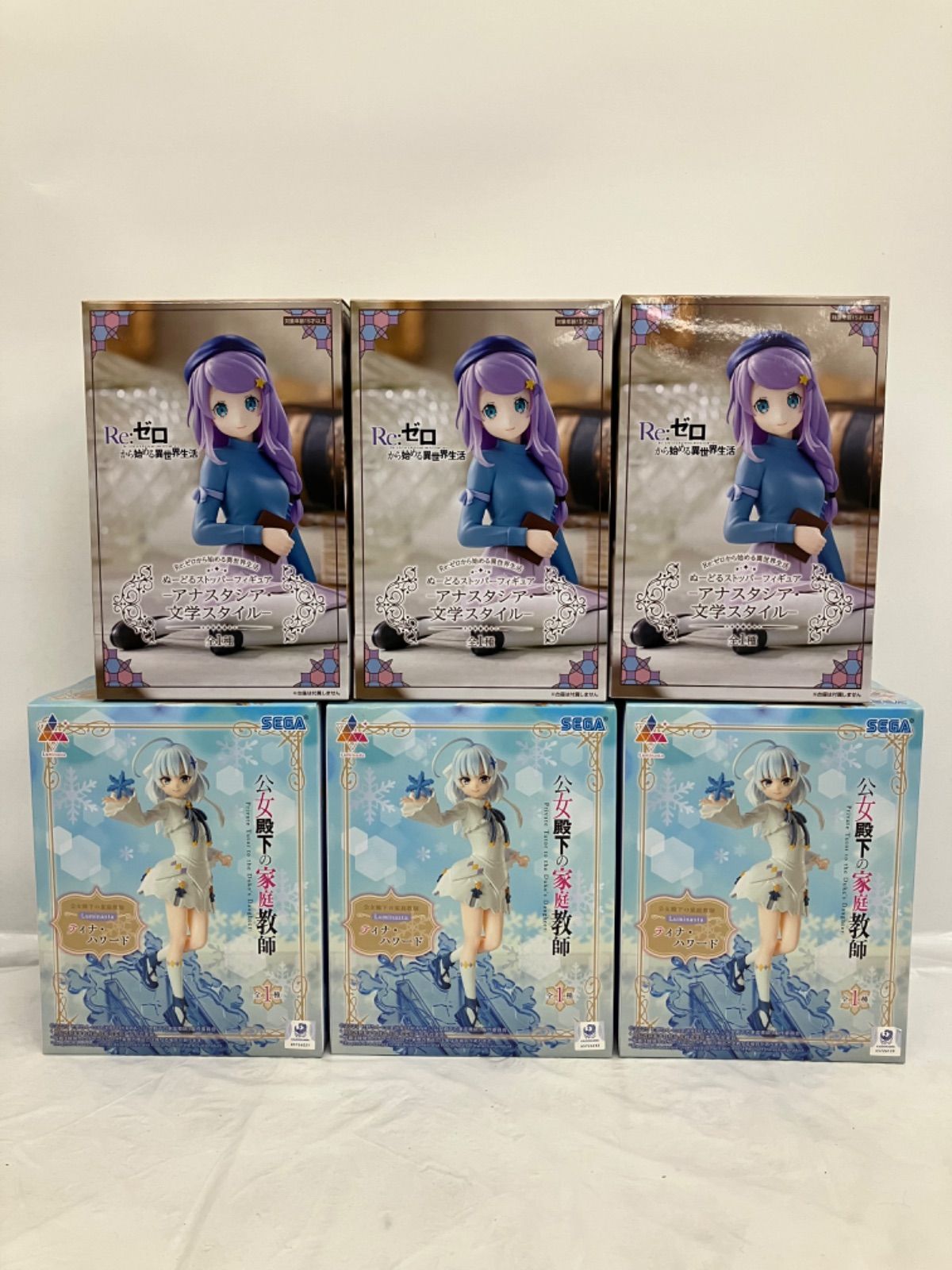 未開封 美少女フィギュア まとめ売り 2種 6個セット LFQ861 f107