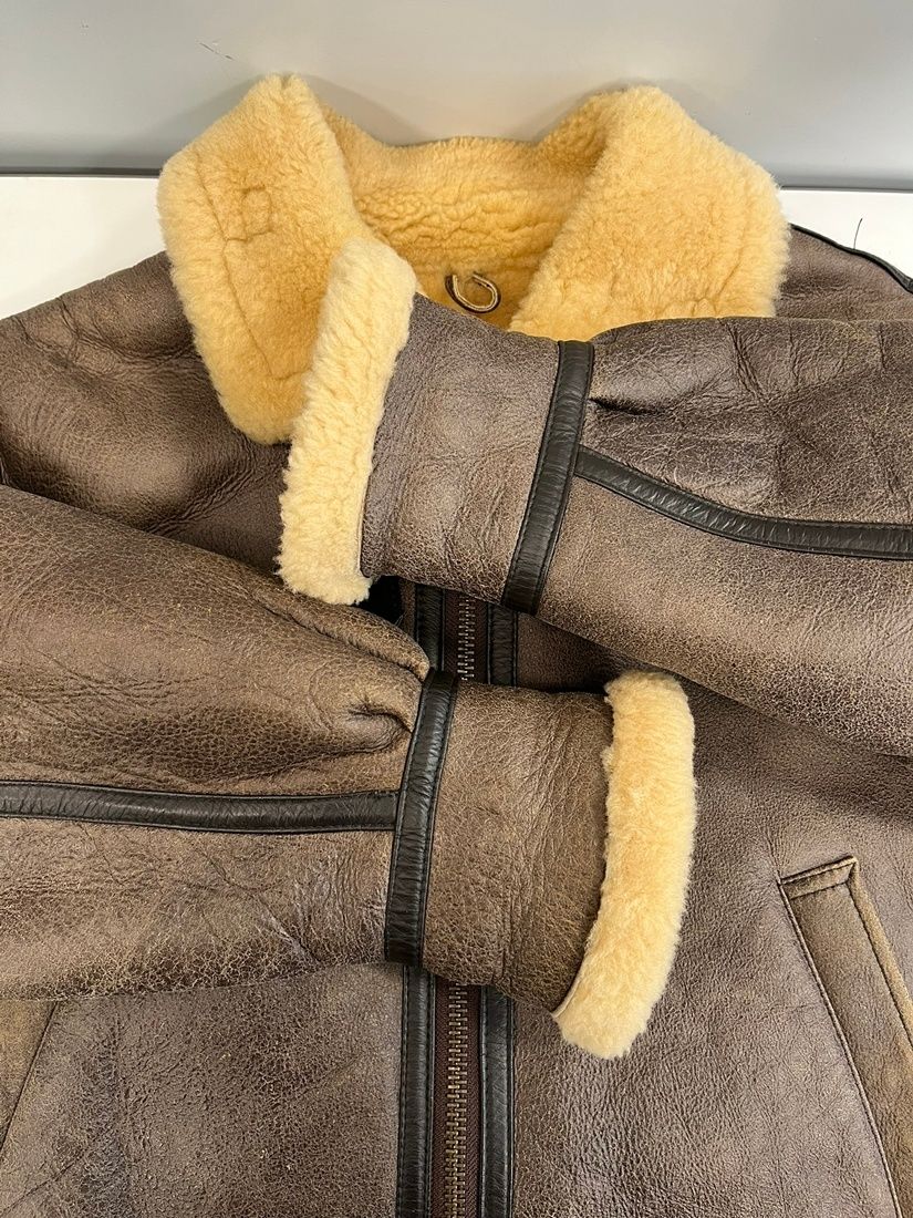 ポッター POTTAR B-3フライトジャケット ムートンジャケット USA製 US