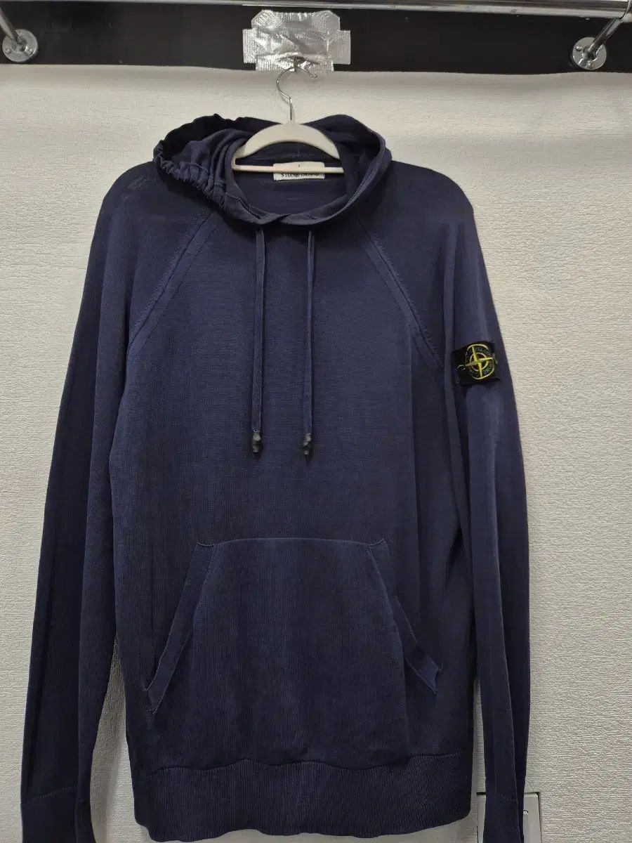 ストーンアイランド ネイビー フードニット / XL (正規品) - メルカリ