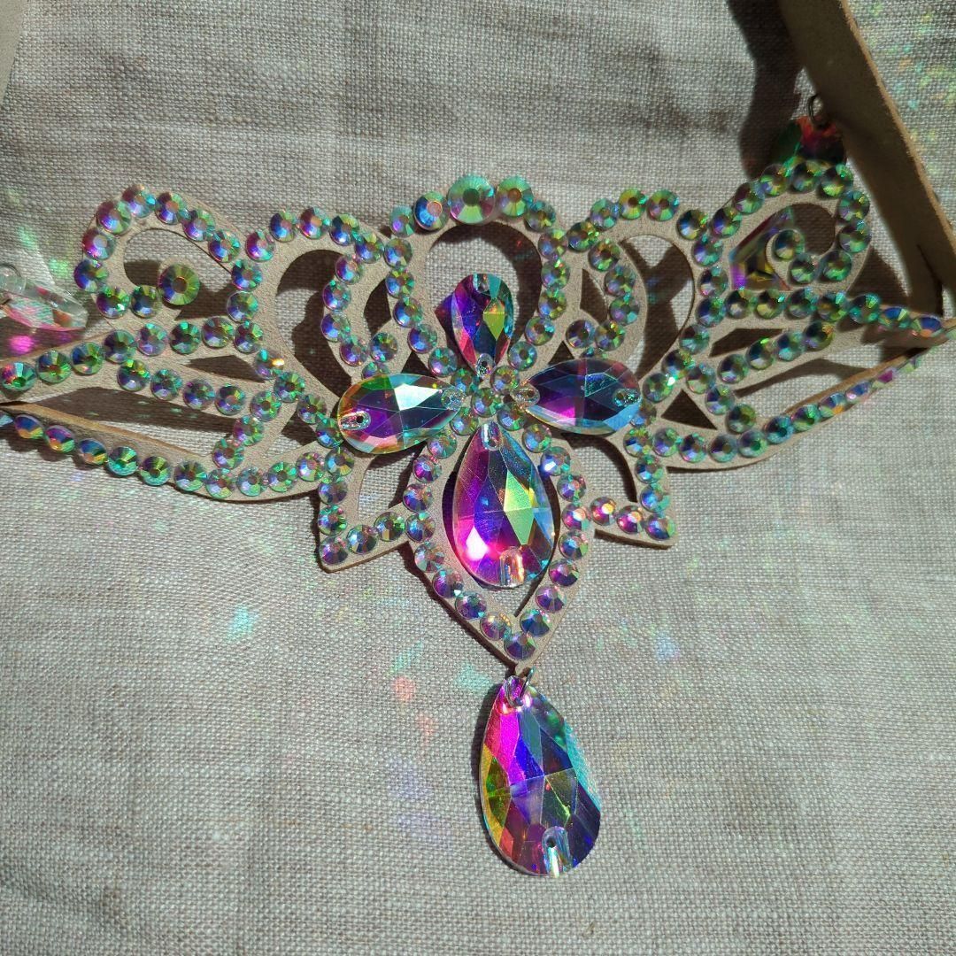 ベリーダンス ウェストベルト 900 ラインストーン ステージ ダンス