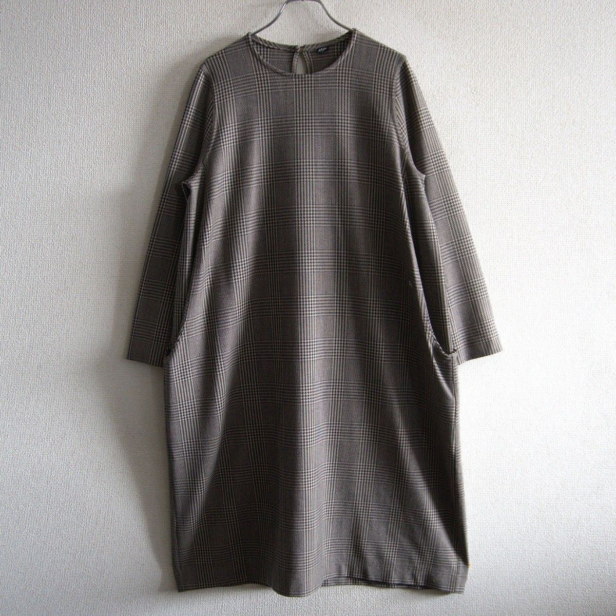 ✴︎45rpm✴︎45R✴︎ウールストレッチワンピース✴︎極美品✴︎ダークグレー✴︎日本製✴︎ 美品】45R 【ウール2WAYストレッチDRESS ワンピース】2 45rpm 25120462