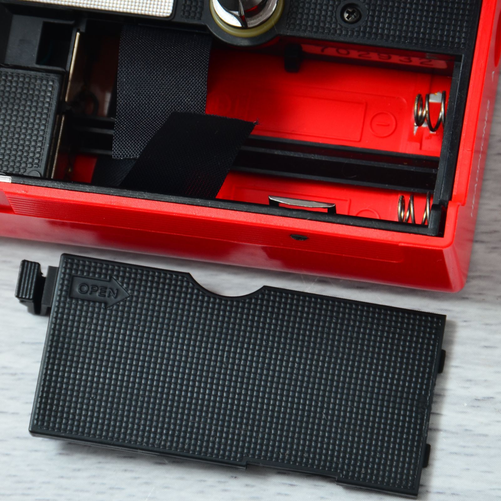 SONY WALKMAN WM-2 カセットウォークマン レッド 電池ボックス・ケース