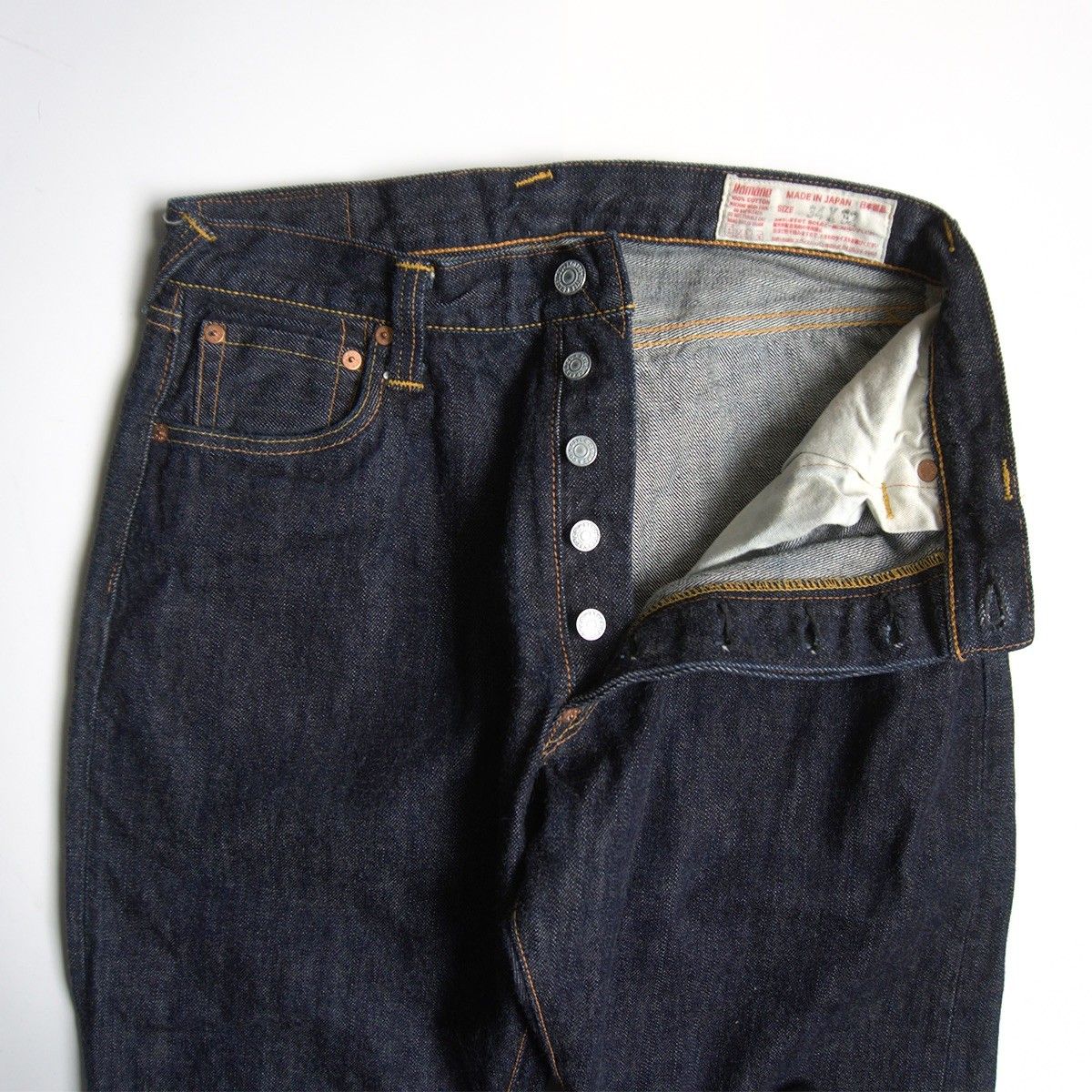 EVISU エヴィス エビス LOT2001 カモメペイント デニムパンツ 濃紺 美品/濃紺】EVISU 【LOT.2001 デニムパンツ】34×32 エビス ジーンズ