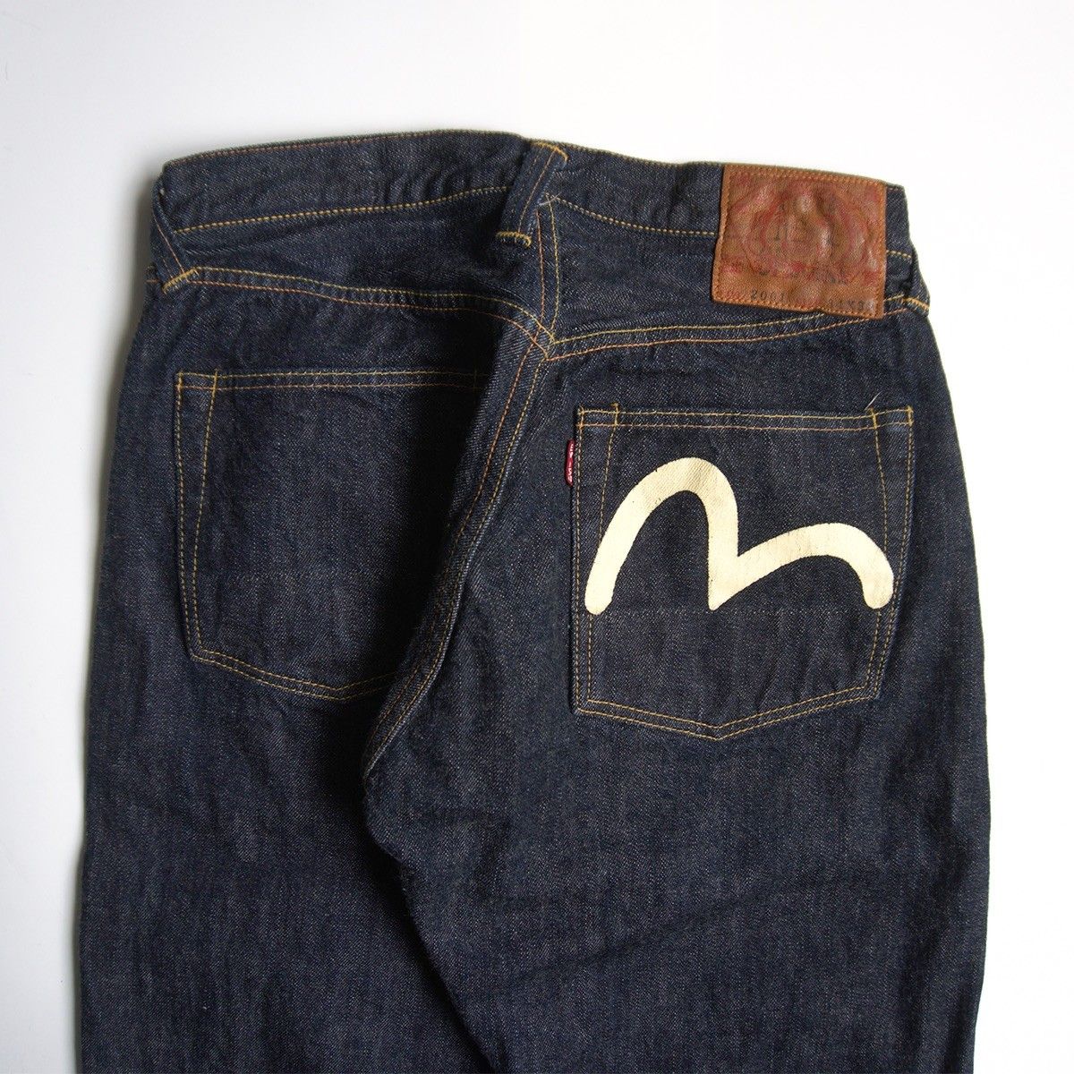 美品/濃紺】EVISU 【LOT.2001 デニムパンツ】34×32 エビス ジーンズ