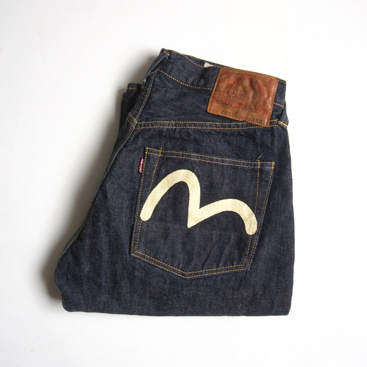 美品/濃紺】EVISU 【LOT.2001 デニムパンツ】34×32 エビス ジーンズ