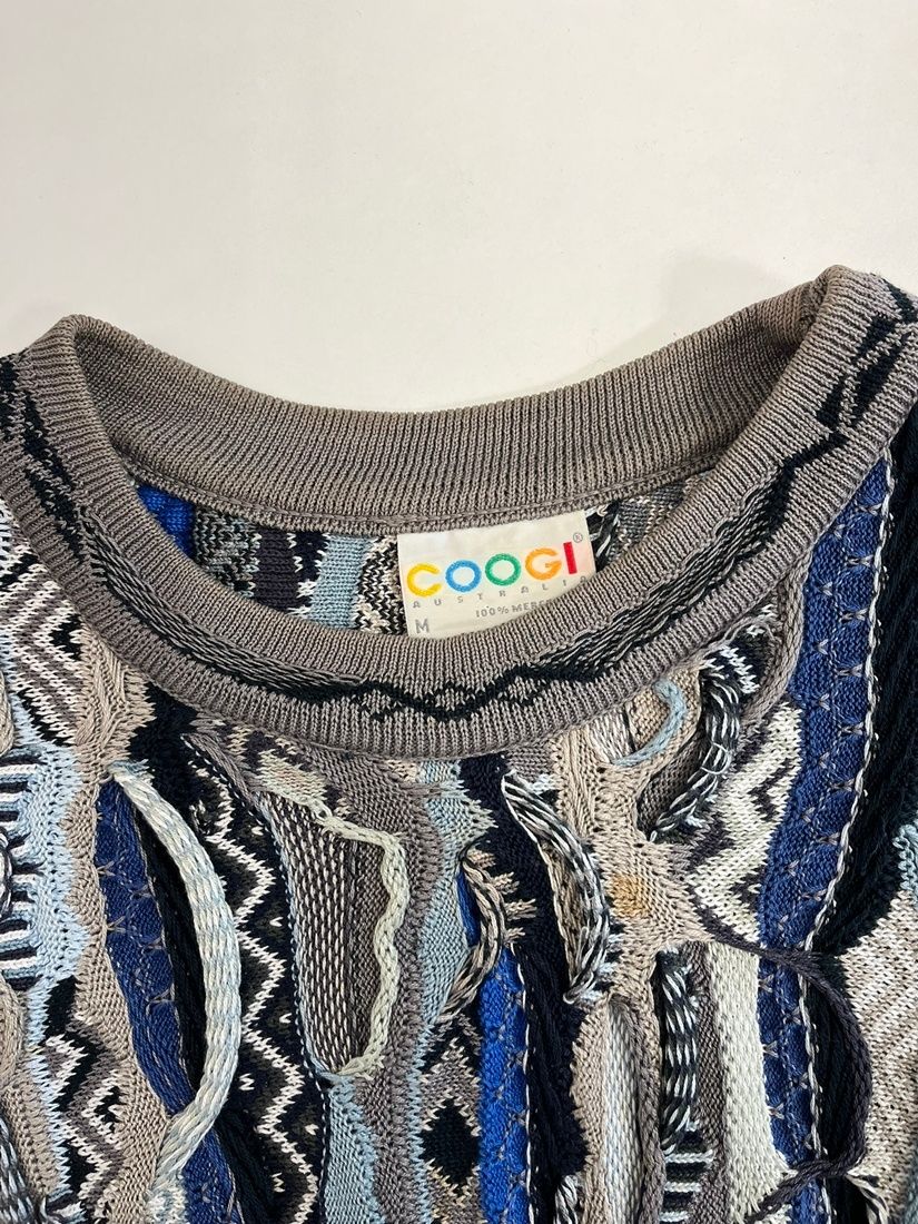 クージー COOGI 90s 3Dニット オーストラリア製 ボックスシルエット 総