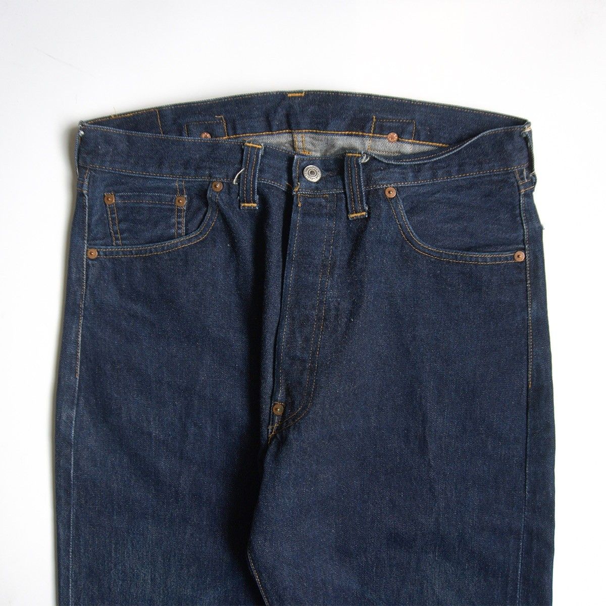 美品濃紺/バレンシア製】 LEVI'S 【201XX ビッグE デニムパンツ 】36