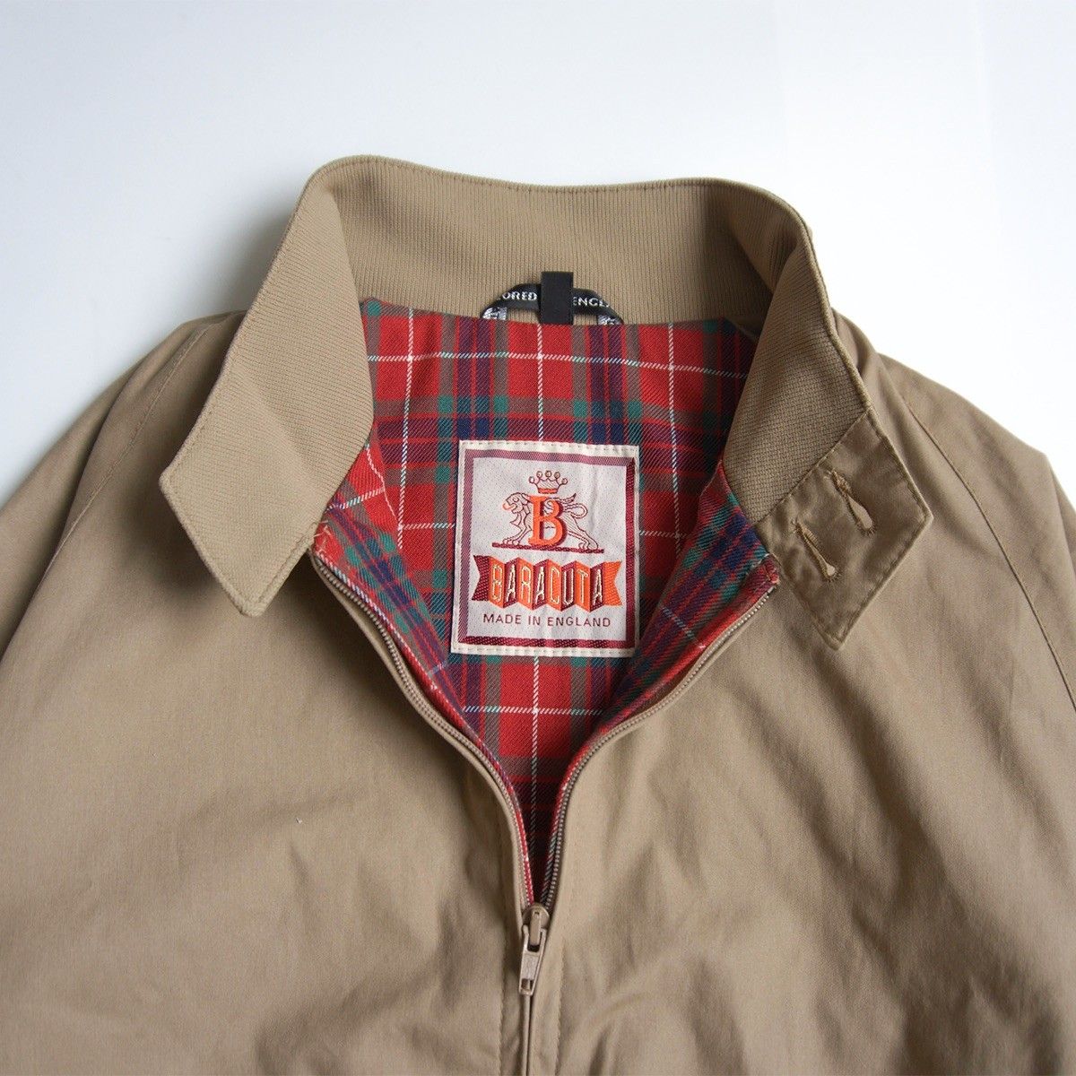 美品/90S】 BARACUTA 【OPTIジップ/G9 スウィングトップ ハリントン