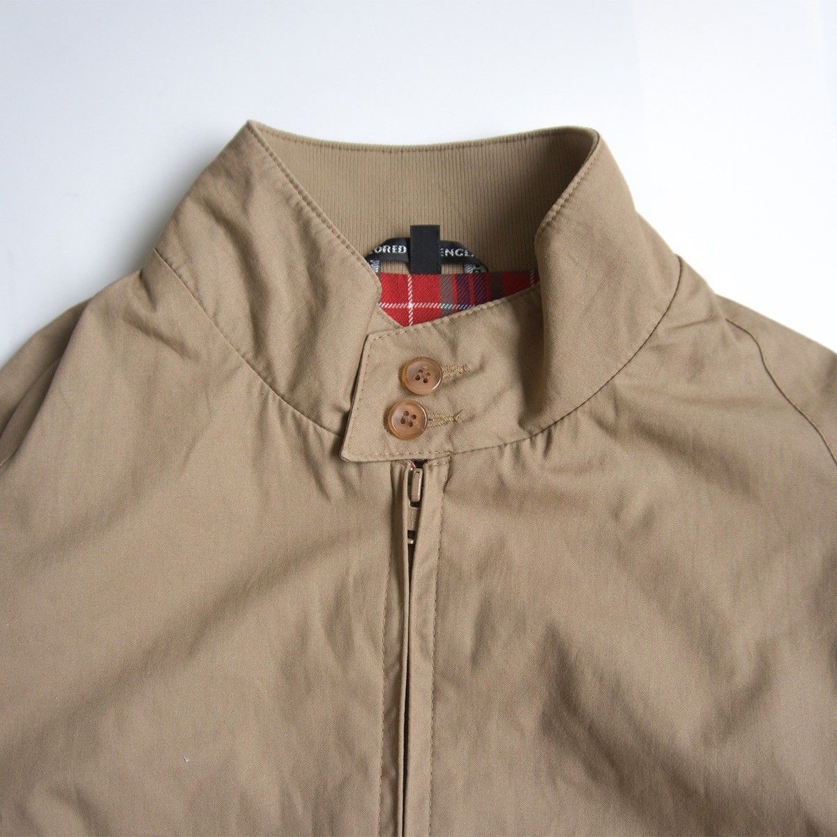 Baracuta G9 ハリントンジャケット　optiジップ　90s 美品/90S】 BARACUTA 【OPTIジップ/G9 スウィングトップ ハリントン