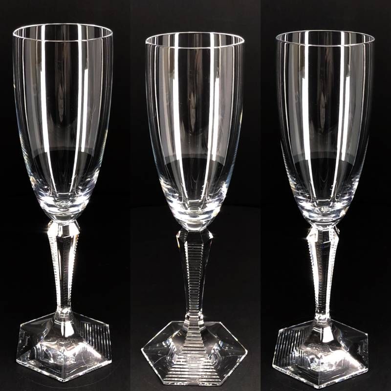 希少】Baccarat バカラ／オペラ シャンパンフルート／クリスタルグラス