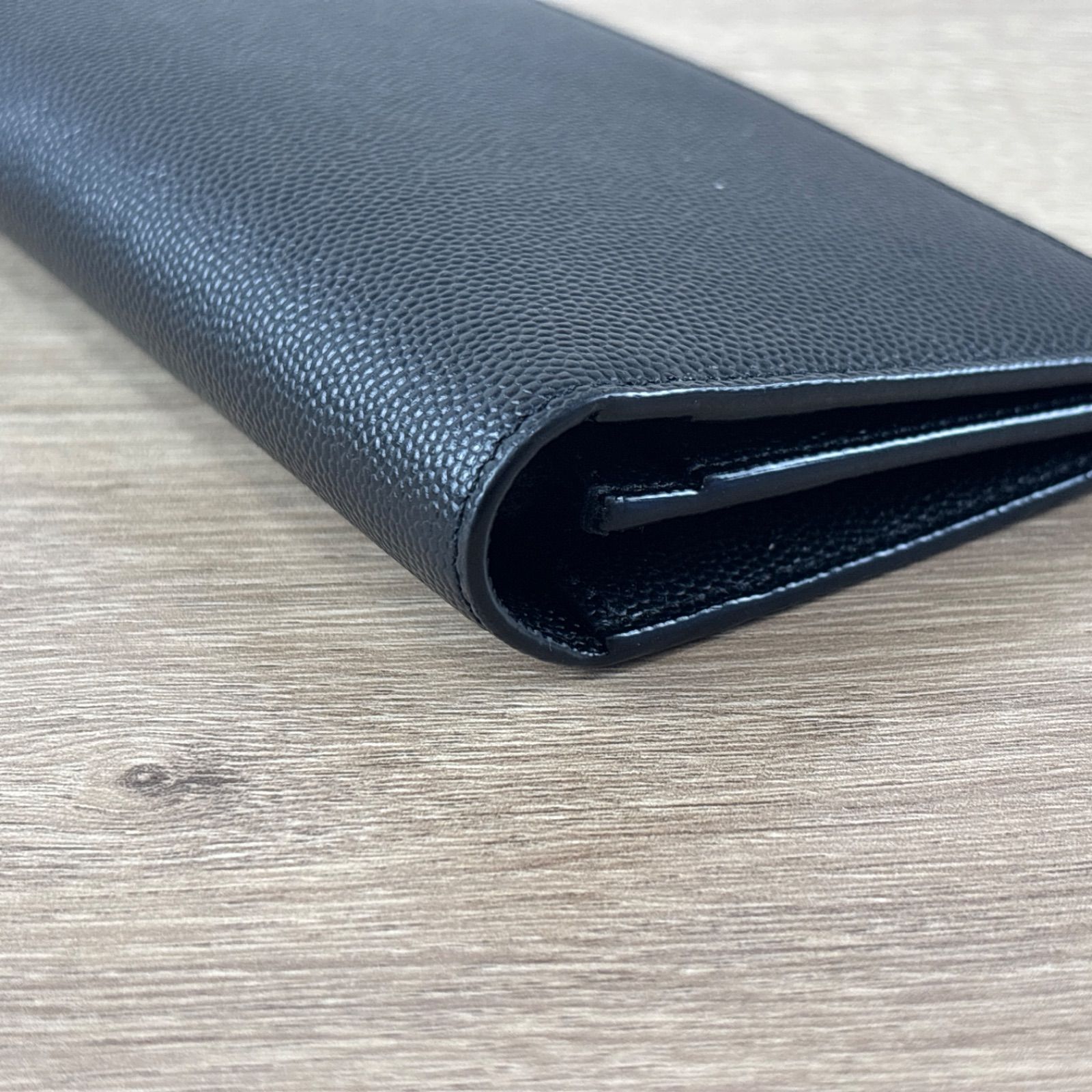 SAINT LAURENT PARIS サンローラン 長財布 ロングウォレット ブラック 