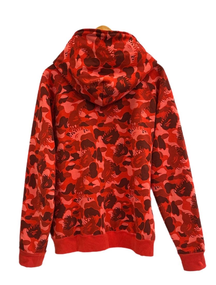 ア ベイシング エイプ A BATHING APE FIRE CAMO FLAME BAPE FULL ZIP