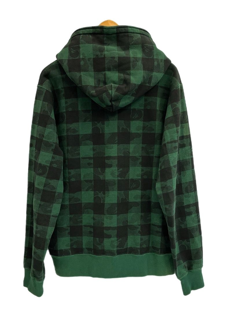 ア ベイシング エイプ A BATHING APE チェック CAMO FULL ZIP UP