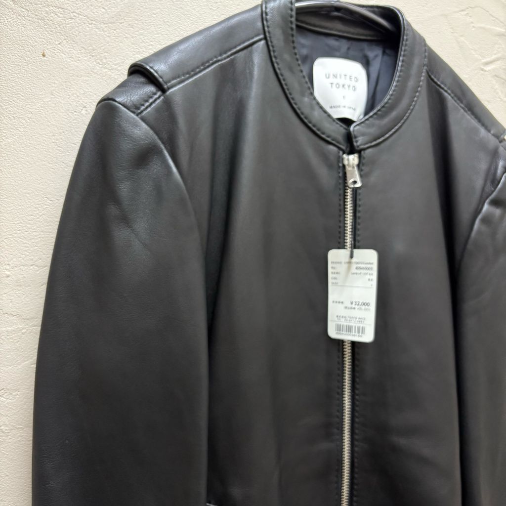 UNITED TOKYO 配送 ユナイテッドトウキョウ Leather Jacket シングル