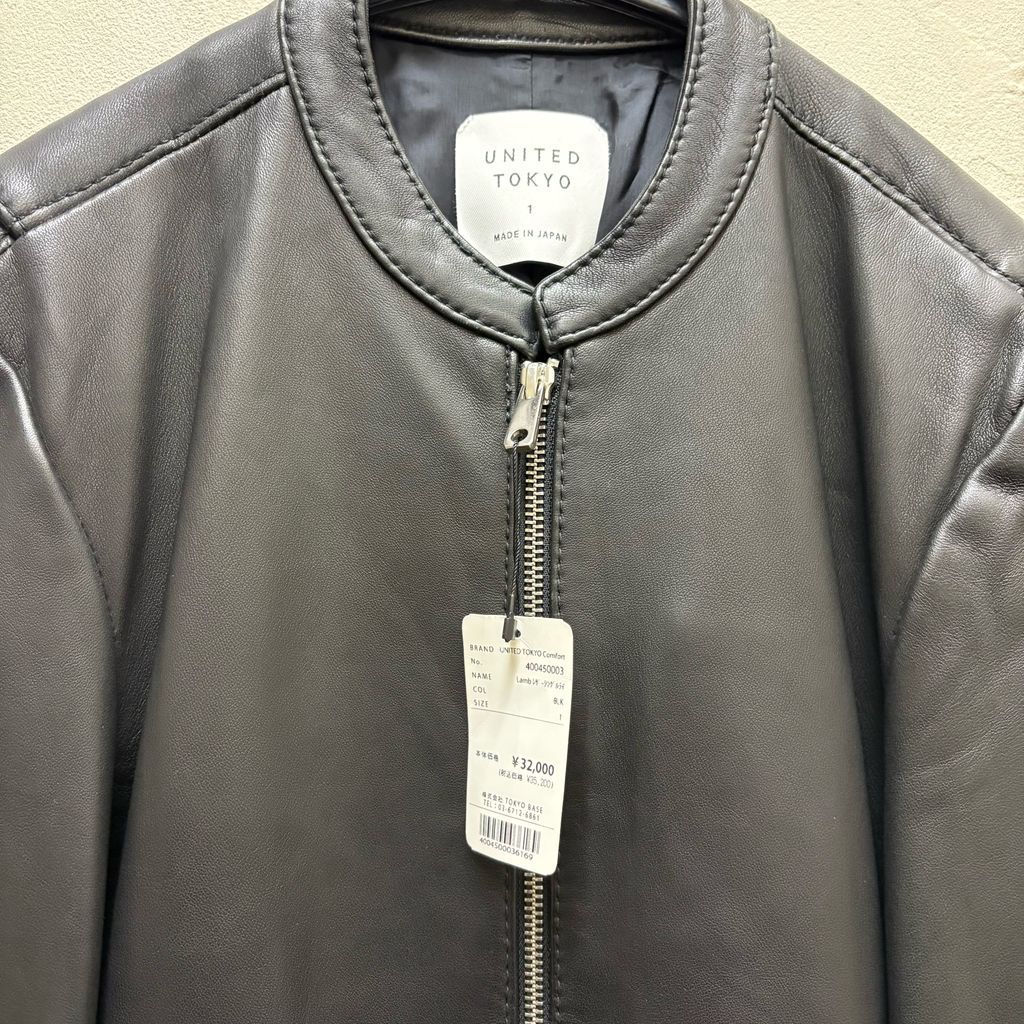 UNITED TOKYO 配送 ユナイテッドトウキョウ Leather Jacket シングル