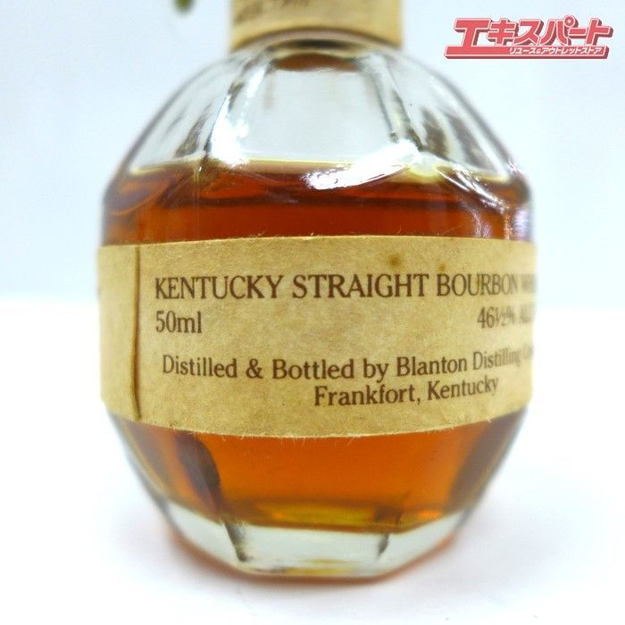 未開栓 Blanton's ブラントン ミニチュアボトル 50ml 46.5% ※液面低下