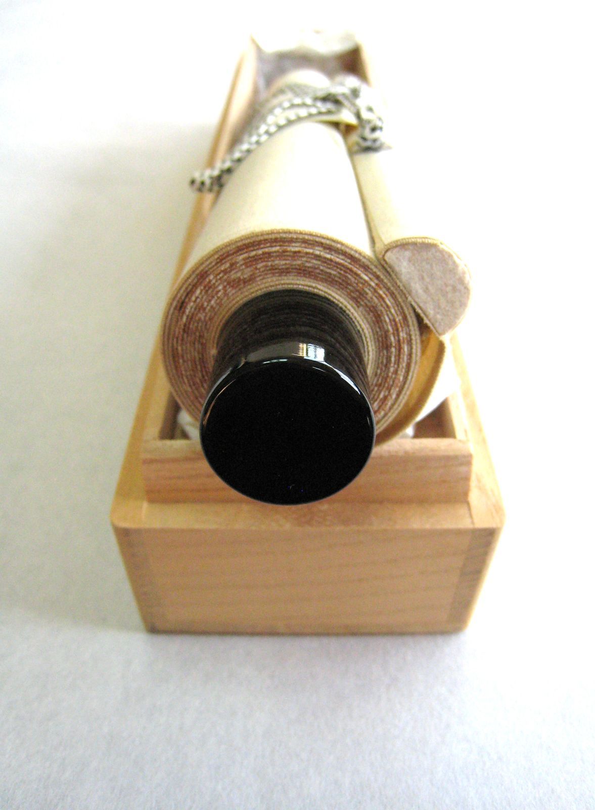 真筆】茶掛 相送當門有修竹 竹自画賛◇大徳寺 塔頭瑞峰院 前田昌道 共