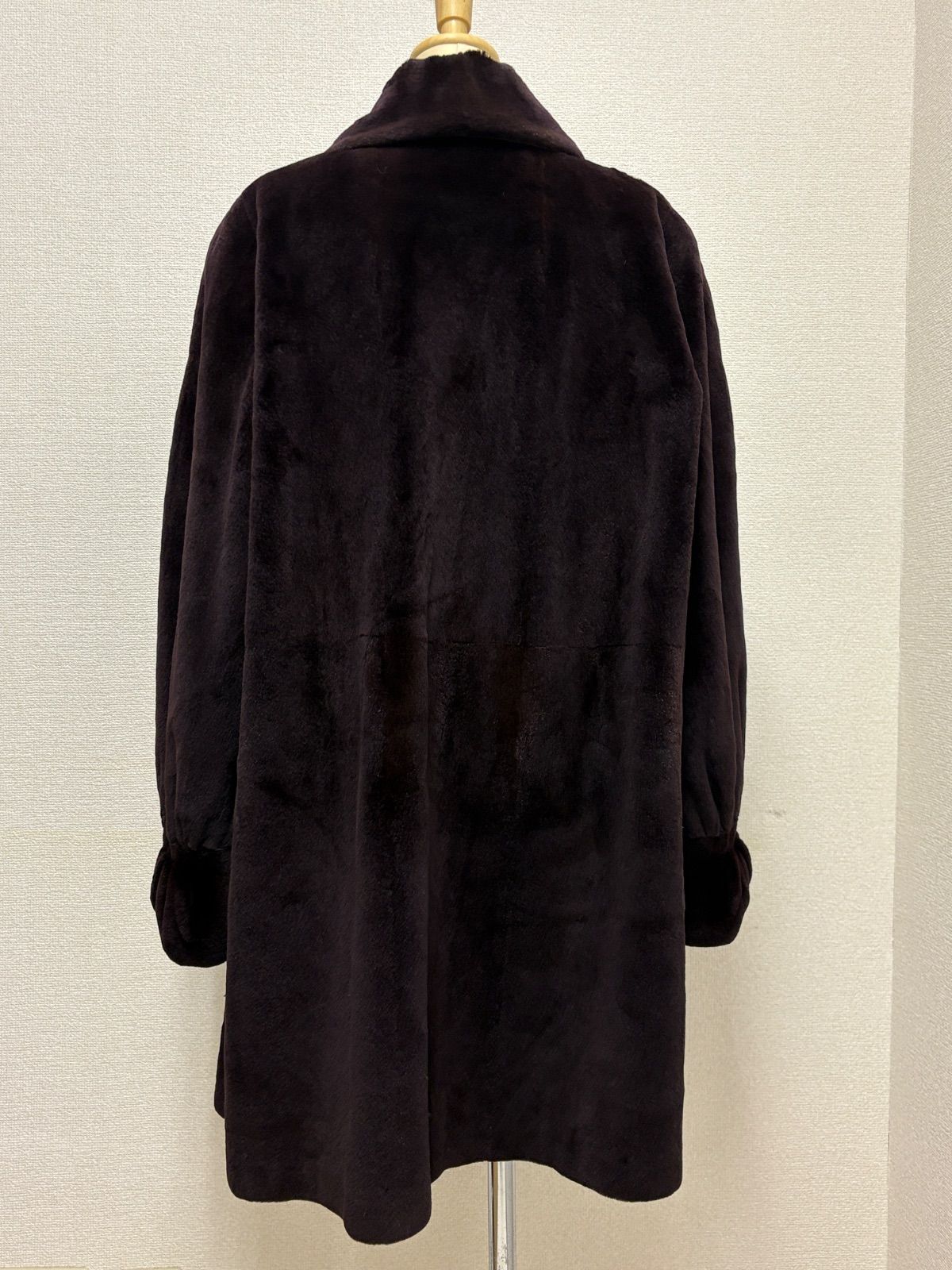 EMBA ミンクコート シェアード 毛皮 リアルファー C2512218 - メルカリ