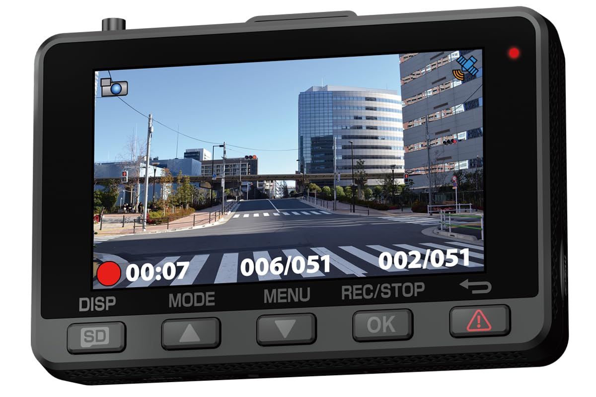 2025年最新 ユピテル 前後2カメラ ドライブレコーダー SN-TW7690d (Y