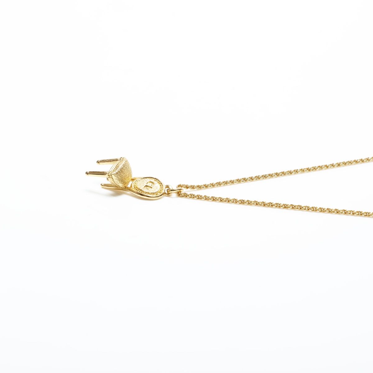 Christian Dior クリスチャンディオール ネックレス CDロゴ チェア