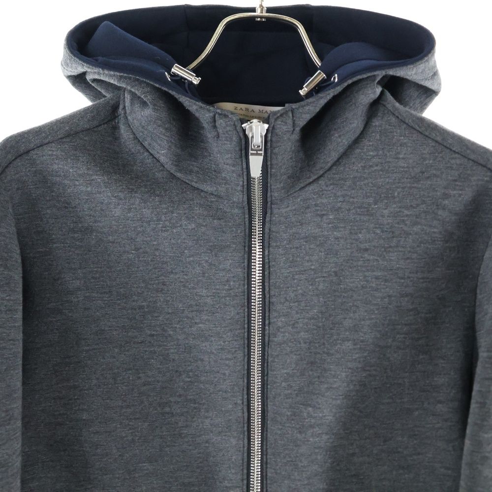 ZARA (ザラ) 80089348-4 フーデット パーカー グレー - メルカリ