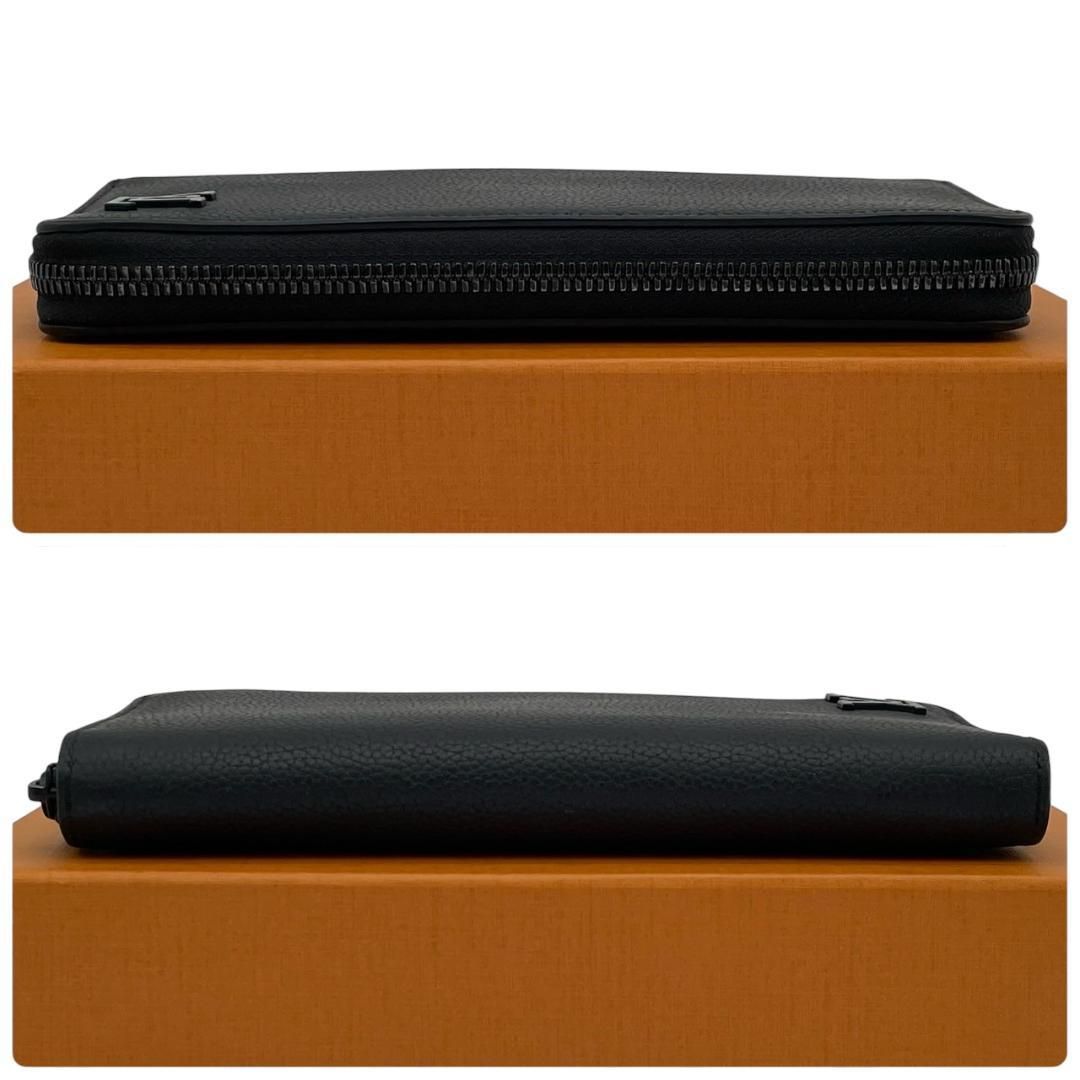 極美品 ルイヴィトン 長財布 アエログラム ジッピーウォレット・ヴェルティカル M81384】 LOUIS VUITTON ルイヴィトン モノグラム・シャドウ 長財布