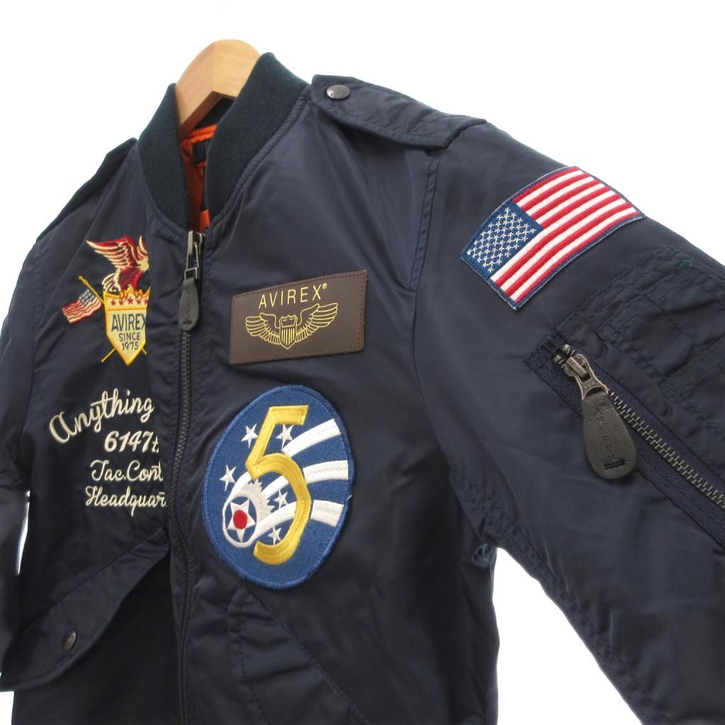アヴィレックス AVIREX L-2 5th AIR FORCE フライトジャケット MA-1