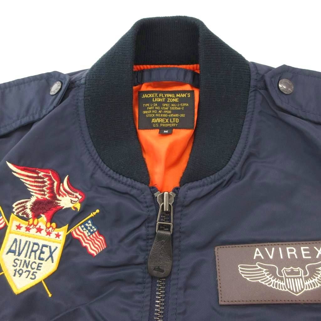 アヴィレックス AVIREX L-2 5th AIR FORCE フライトジャケット MA-1