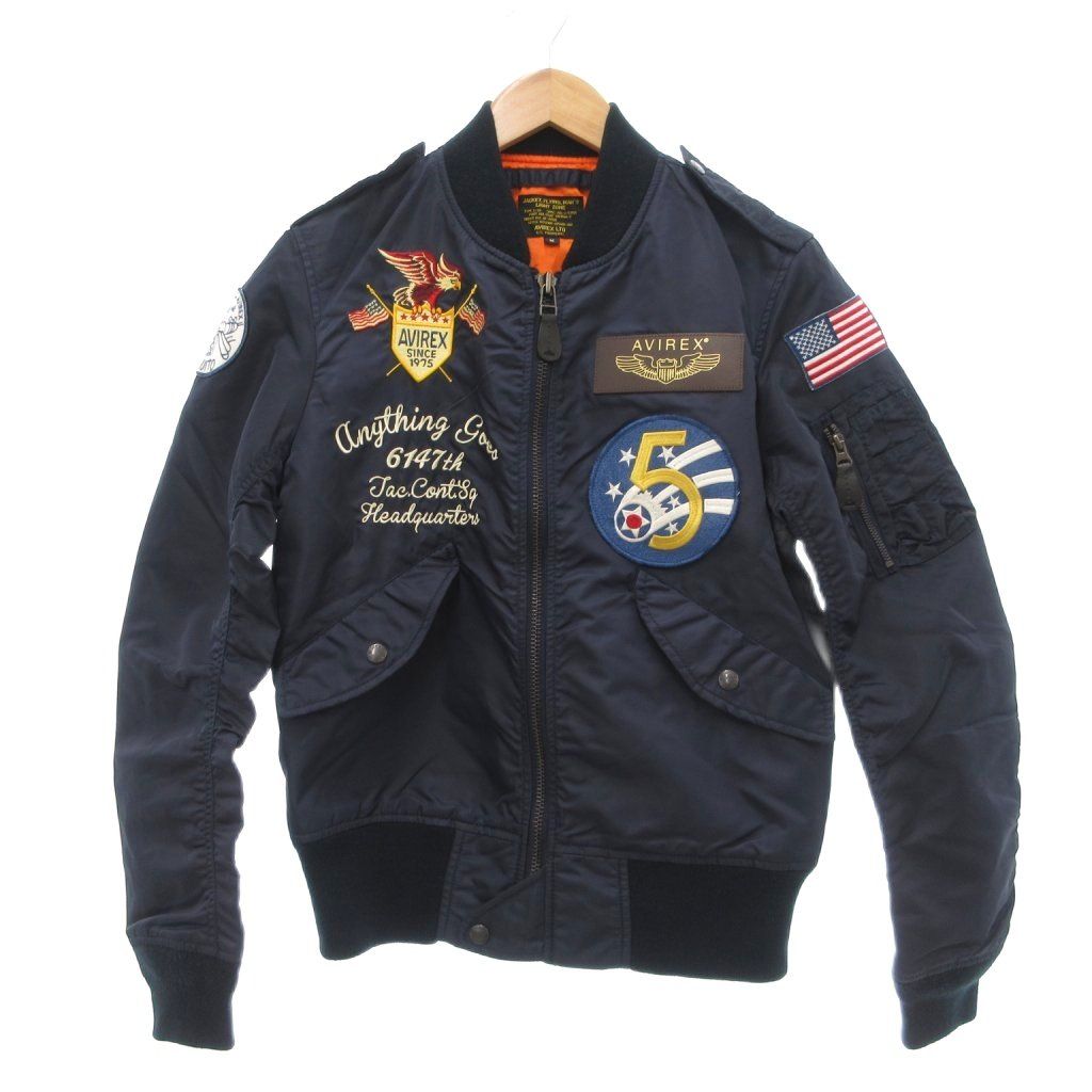アヴィレックス AVIREX L-2 5th AIR FORCE フライトジャケット MA-1
