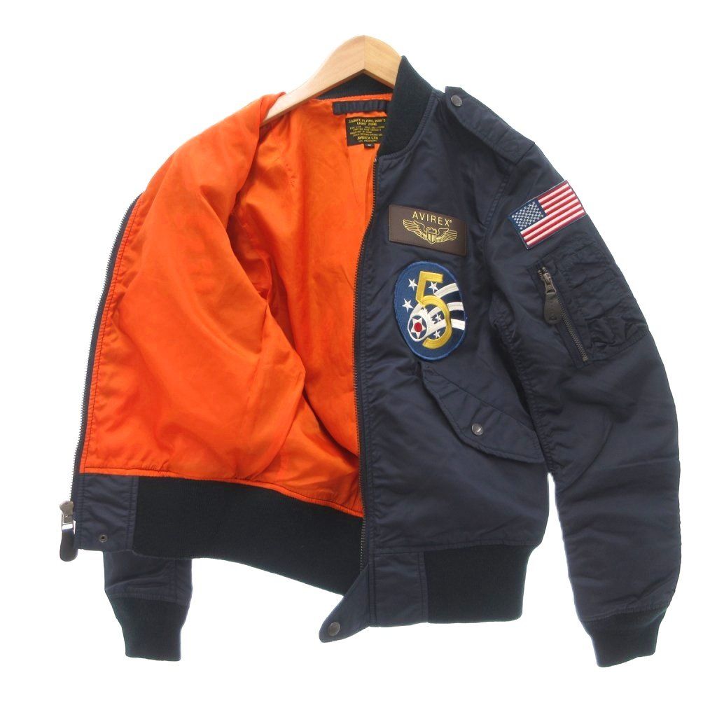 アヴィレックス AVIREX L-2 5th AIR FORCE フライトジャケット MA-1