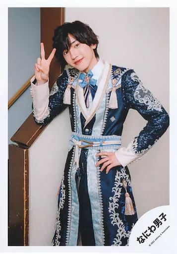 中古】生写真(ジャニーズ) なにわ男子/道枝駿佑/膝上/アルバム「1st