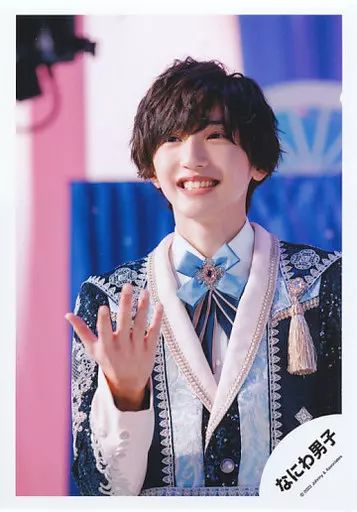 中古】生写真(ジャニーズ) なにわ男子/道枝駿佑/上半身/アルバム「1st