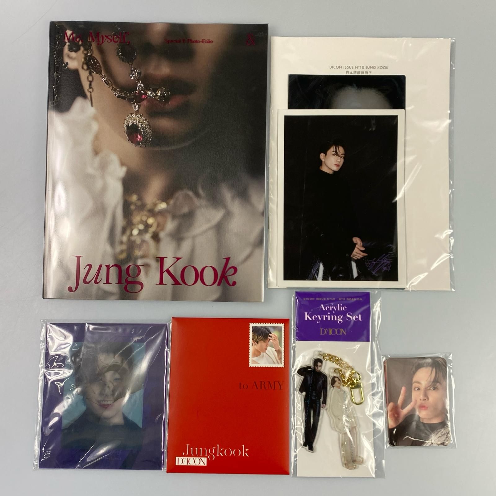 姫路東】BTS JUNGKOOK 写真集 Me Myself グッズまとめ売り ジョングク