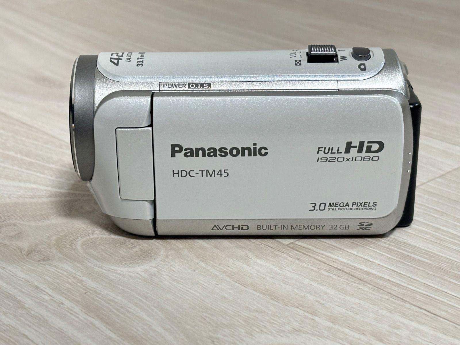 Panasonic HDC-TM45 デジタルハイビジョン ビデオカメラ ホワイト FULL