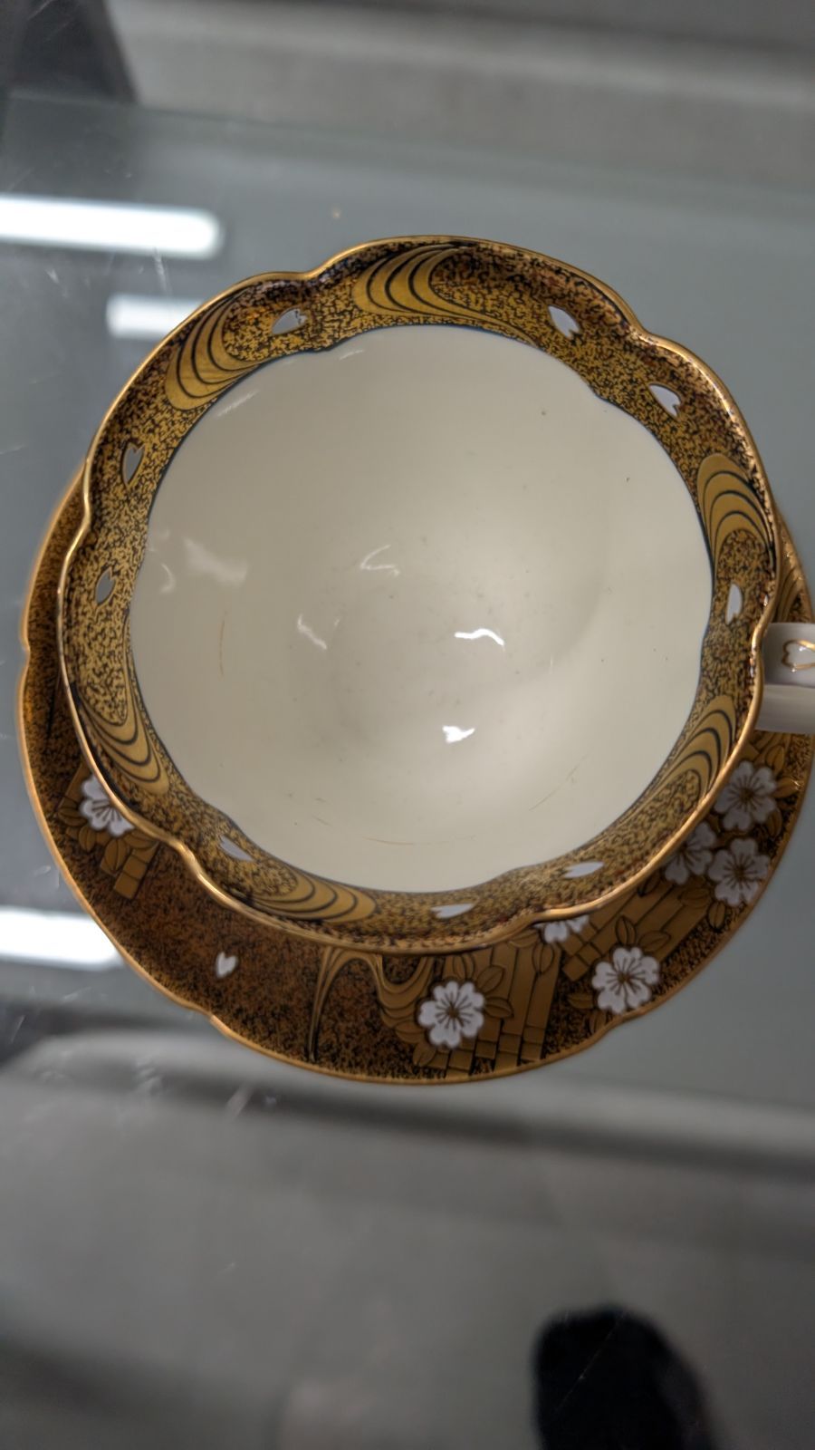 有田焼 染錦 古伊万里様式 蒔絵 花筏 幸楽窯 カップ＆ソーサー - メルカリ