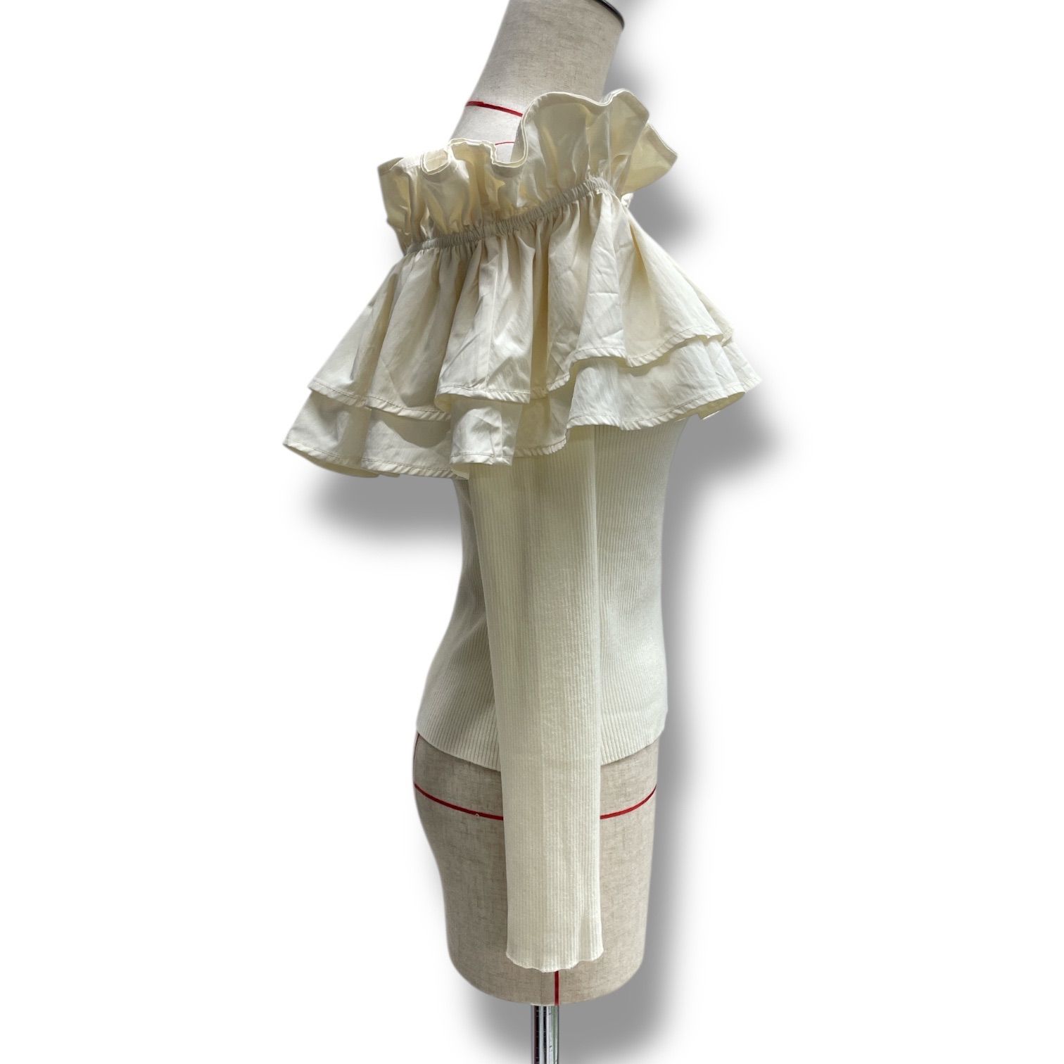 ORGUE オルグ Choker frill knit フリルニット ニット セーター